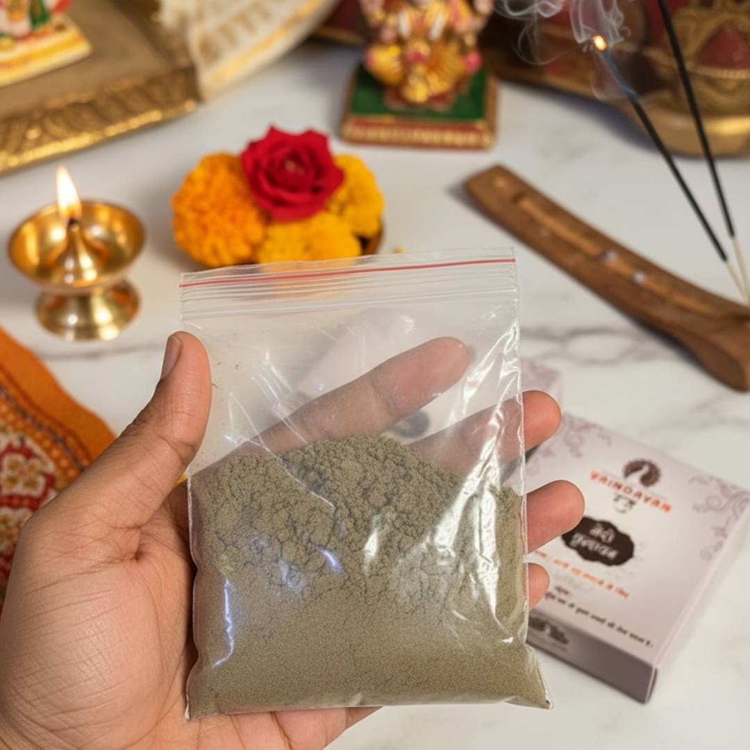 Brajraj | Vrindavan Soil | Braj Dhul Pure tulsi mala | vrajwasi.in