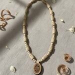 Shri Radha Krishna Tulsi Locket with Radha Naam Beads & Small Beads Kanthi Mala