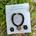 Shri Radha Pure Tulsi Haar Set For Laddu Gopal, Radha Idol, Krishna Idol - VRAJWASI