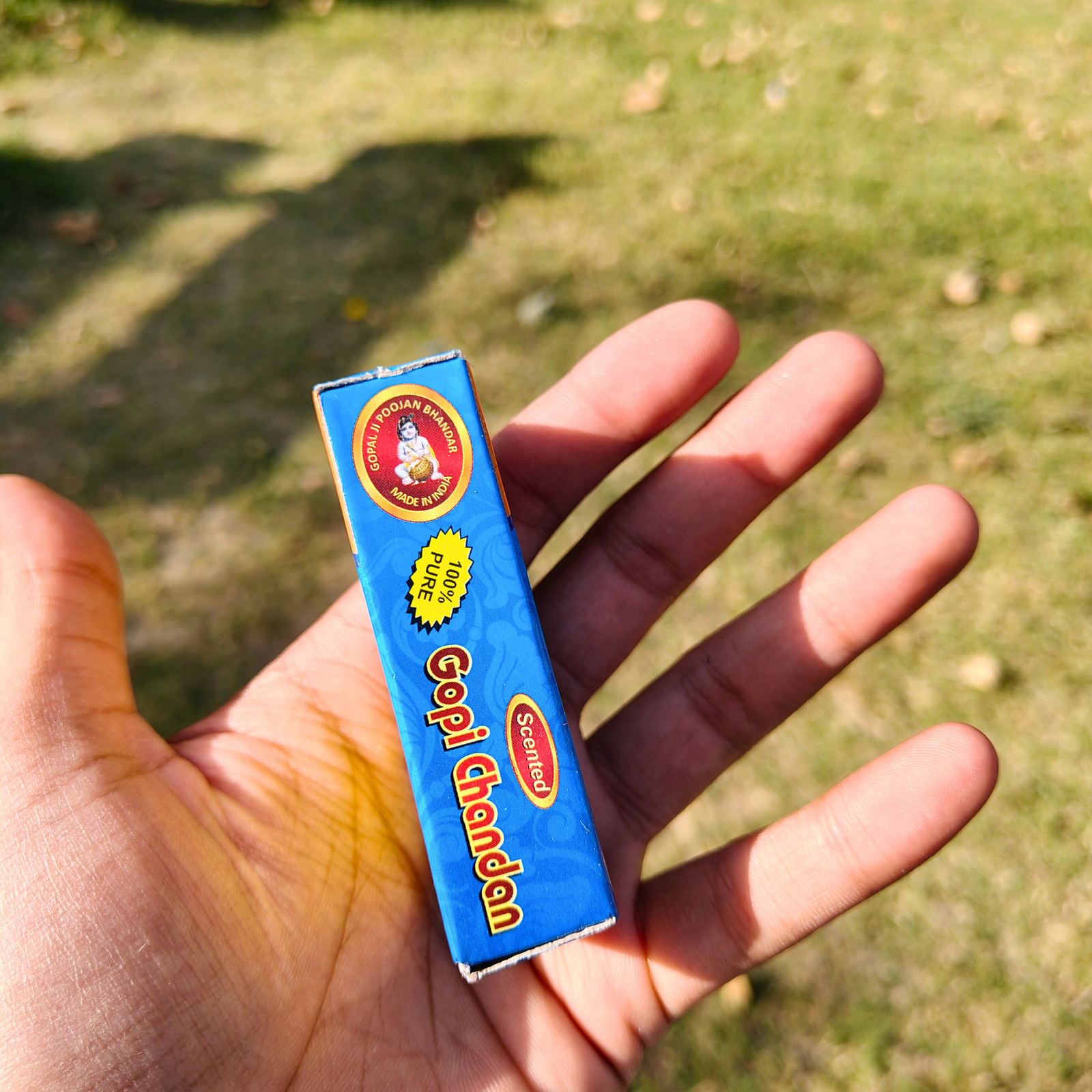 Gopi Chandan Tilak Stick - Vrajwasi.in - Pure Tulsi Mala