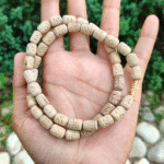 Handmade Radha Naam Beads Pure Tuls Kanthi Mala