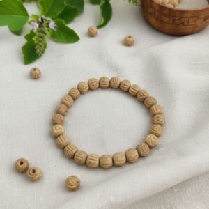 Radha Naam Tulsi Bracelet pure tulsi bracelets vrajwasi