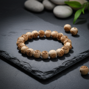 Sita Ram Pure Tulsi Bracelet | Vrajwasi.in shudh tulsi Bracelets