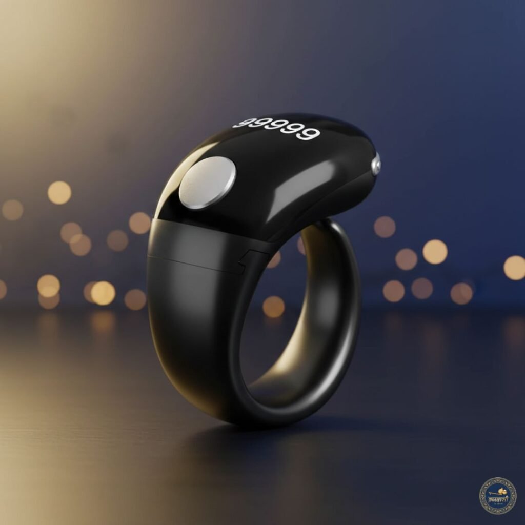 Rechargeable Digital Finger Counter for Naam Japa – Multicolour Chanting Counter