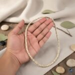Simple Single Round Pure Tulsi Kanthi Mala | Original Tulsi Mala for Daily Wear, Japa & Meditation