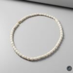 Lined Beads Single Round Pure Tulsi Kanthi Mala | Original Tulsi Mala for Japa, Meditation & Daily Wear