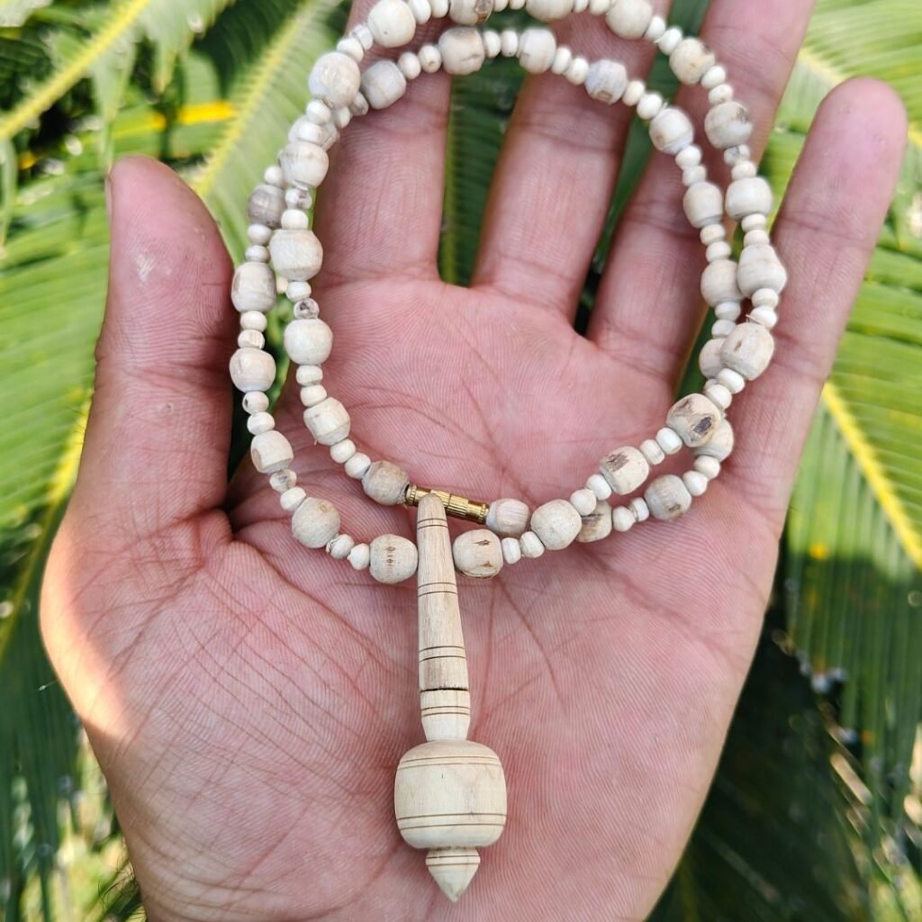 Hanuman Gada Tulsi Kanthi Mala | Pure Tulsi Gada Handmade