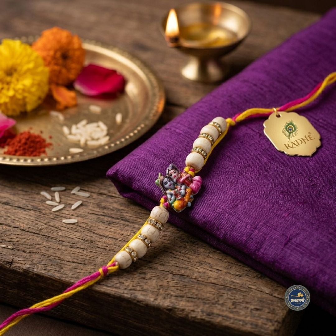 Tulsi Radha Krishna Kids Rakhi