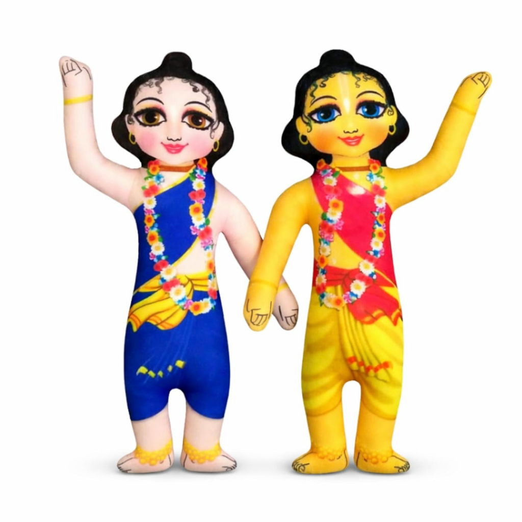 Gaur Nitai Miniature Doll Set