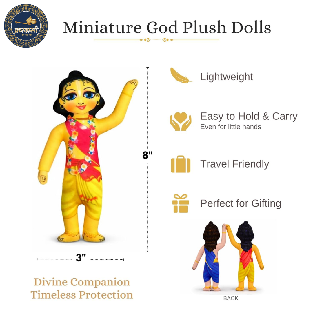 Gaur Nitai Miniature Doll Set
