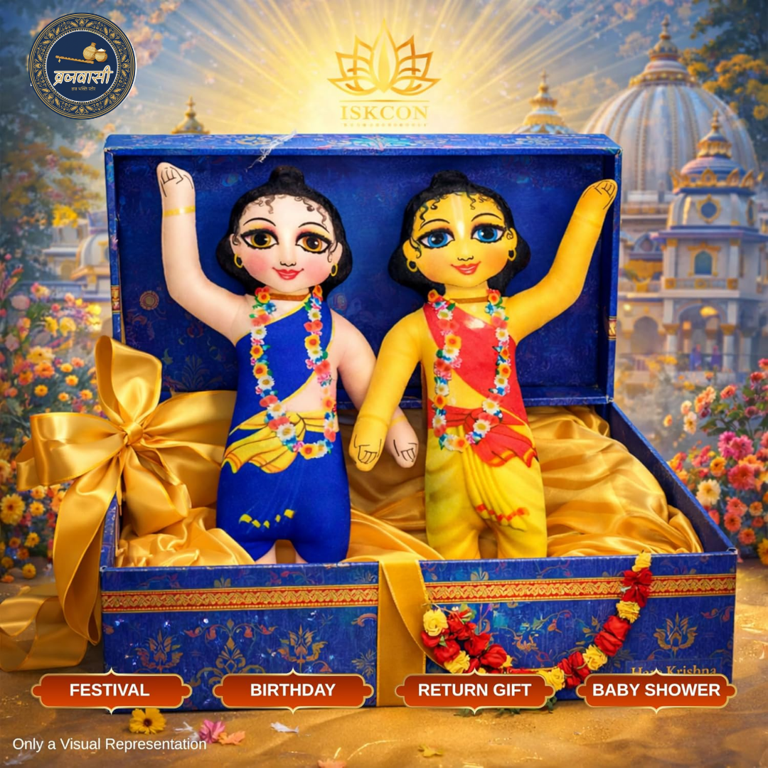 Gaur Nitai Miniature Doll Set