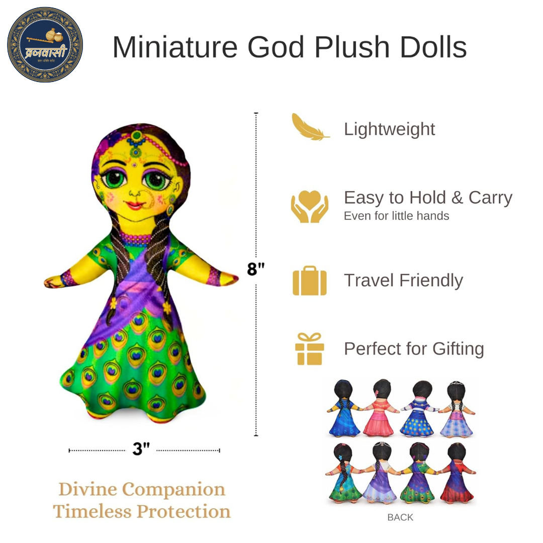 Ashtha Sakhi Miniature Doll Set