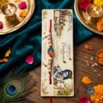 Tulsi Peacock Kids Rakhi | Sudh Tulsi Rakhi for Brother | Spiritual Raksha Bandhan Rakhi