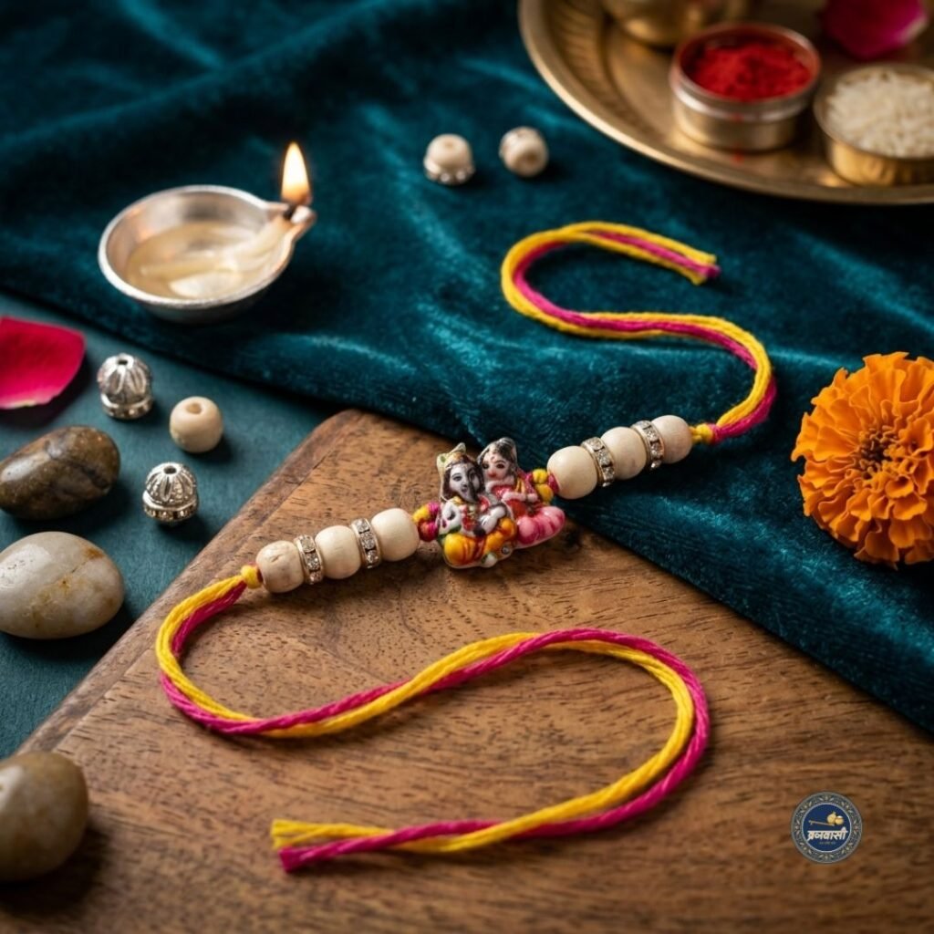 Tulsi Radha Krishna Kids Rakhi