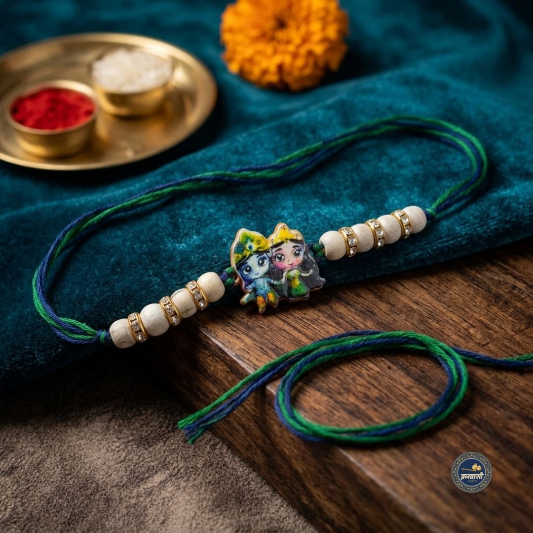 Tulsi Radha Krishna Kids Rakhi
