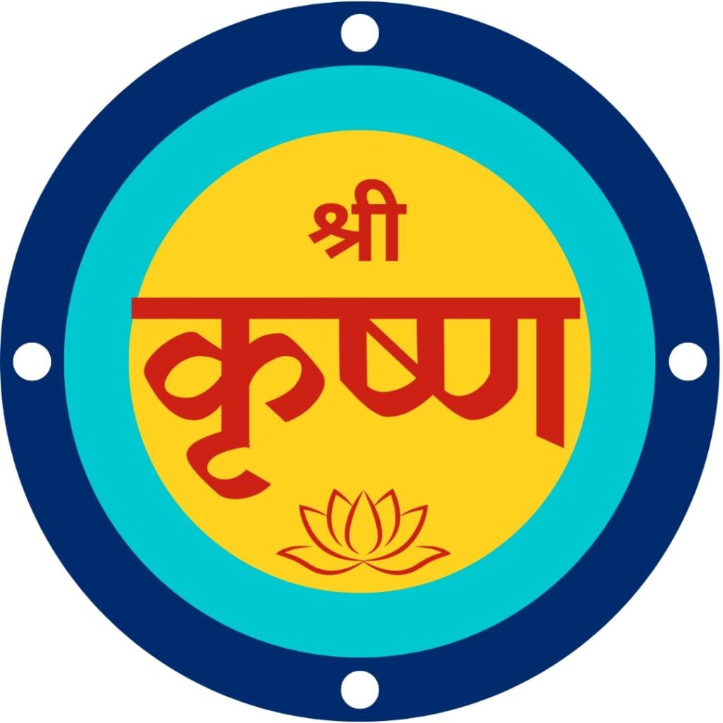 Shree Krishna Premium Sticker