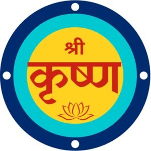 Shree Krishna Premium Sticker