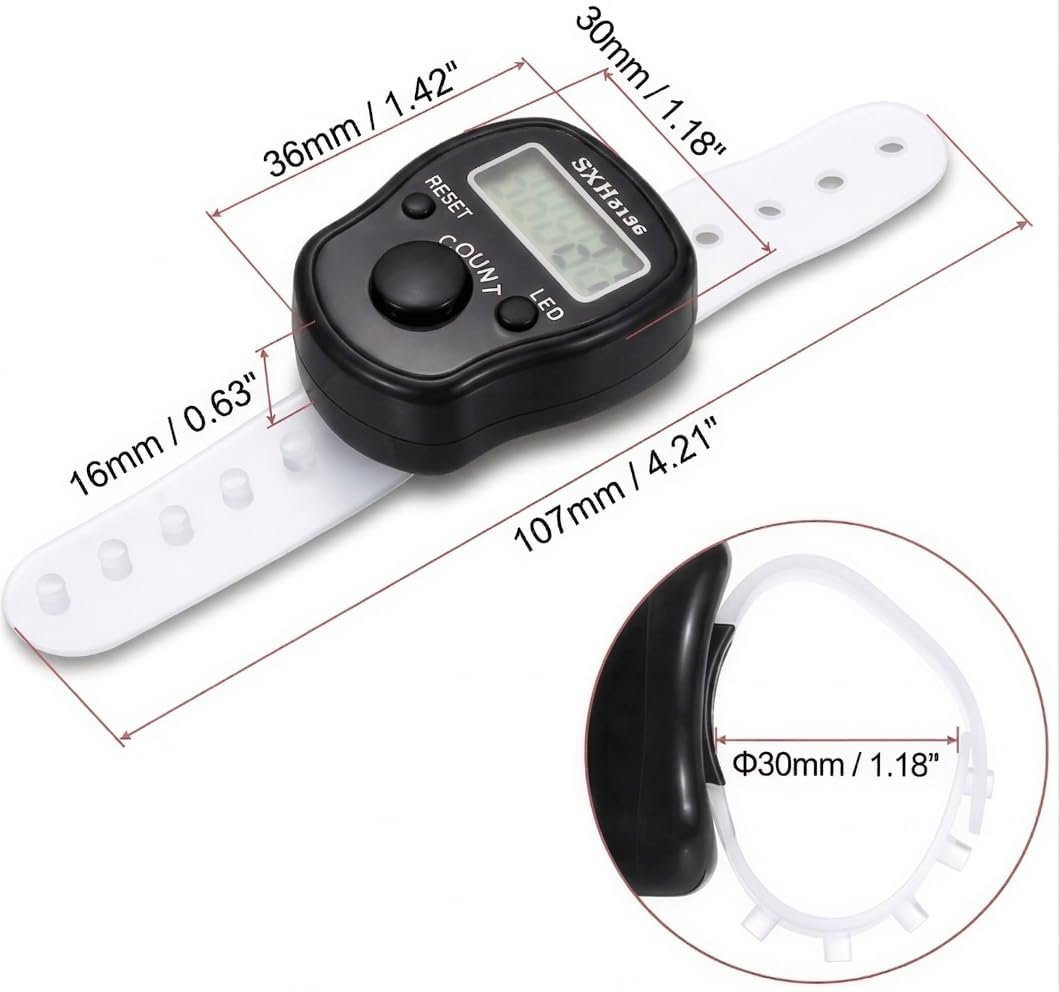 Digital Finger Ring Tally Counter