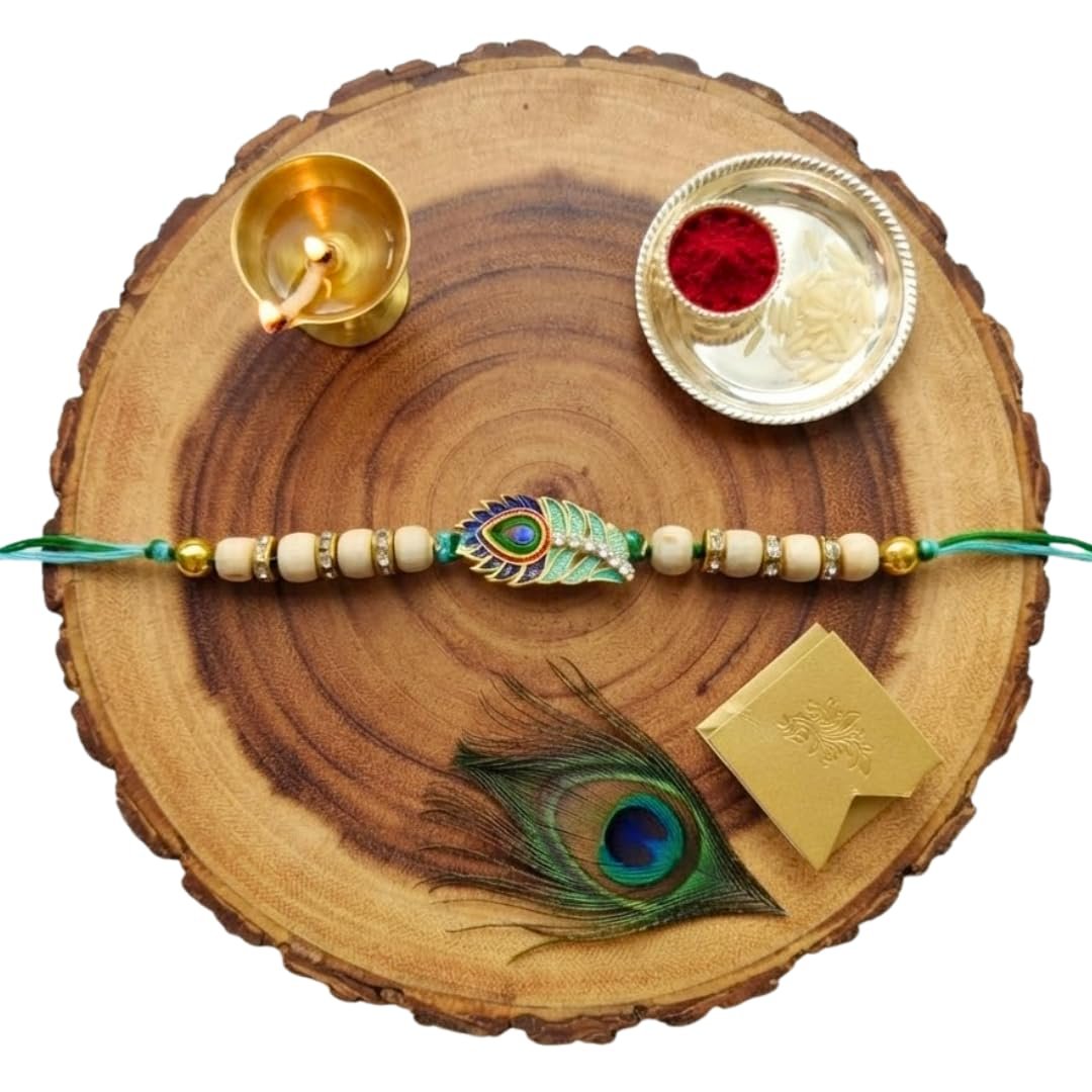 Morpankh Tulsi Rakhi