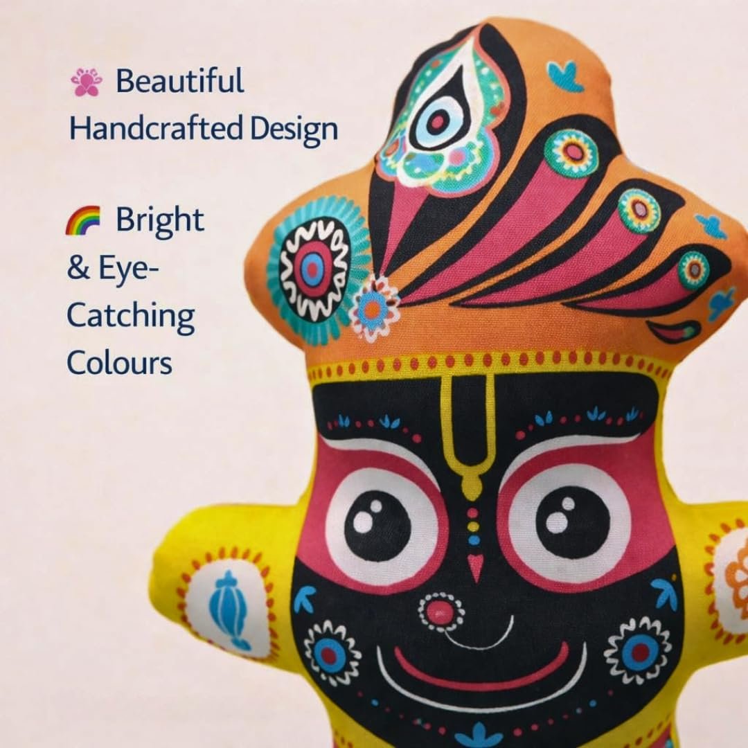 Jagannath Baldev Subhadra Soft Toy Set