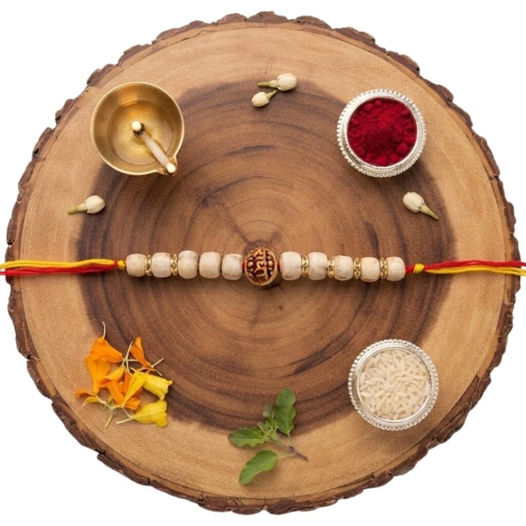 Radha Bead Tulsi Rakhi