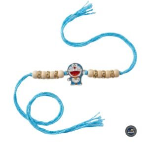 Tulsi Doremon Kids Rakhi | Sudh Tulsi Rakhi for Brother | Spiritual Raksha Bandhan Rakhi