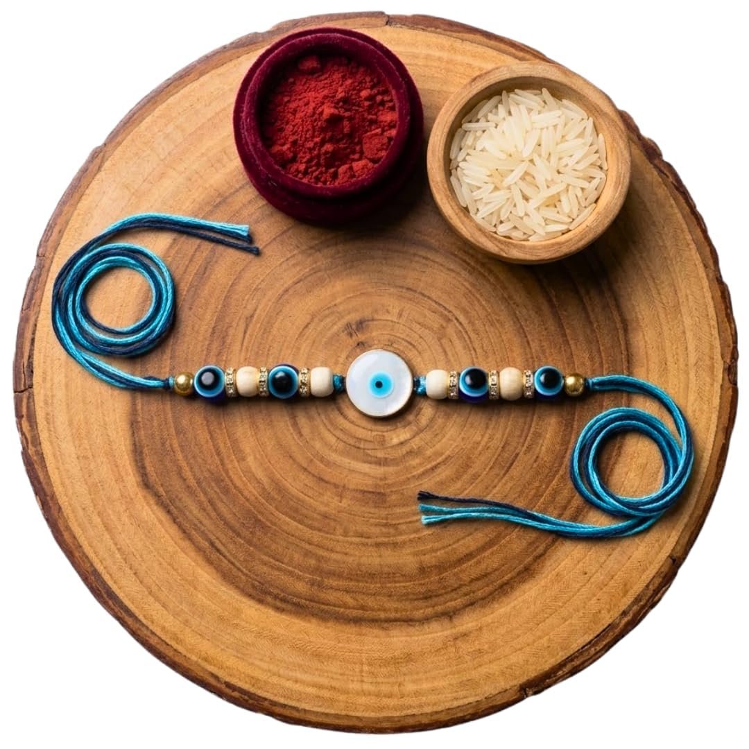 Evil Eye Tulsi Rakhi