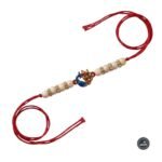 Tulsi Peacock Kids Rakhi | Sudh Tulsi Rakhi for Brother | Spiritual Raksha Bandhan Rakhi