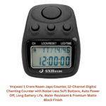 naam japa counter, digital chanting counter, jap mala counter, mantra counter, naam smaran counter, digital mala counter, mantra jap counter, meditation counter, prayer counter, ram naam counter, krishna naam counter, radha naam counter, hare krishna counter, mahamantra counter, jaap counter, jap counter, finger tally counter, wearable tally counter, 1 crore counter, 12 channel counter, silent button counter, digital tally counter, spiritual counter, pooja accessory, temple accessory, chanting device