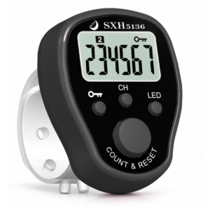 50 Lakh Naam Japa Digital Finger Counter with LED, Lock & Unlock Feature