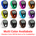50 Lakh Naam Japa Digital Finger Counter with LED, Lock & Unlock Feature
